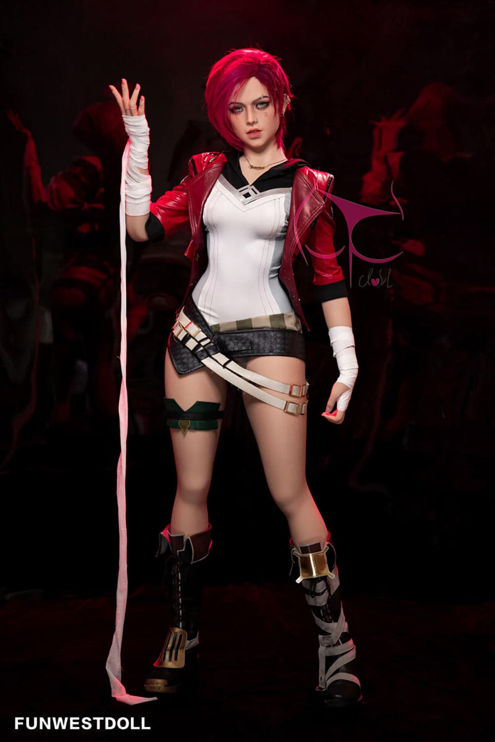 157cm/5ft2 C-Cup American Cosplay Sexy TPE Sex Doll