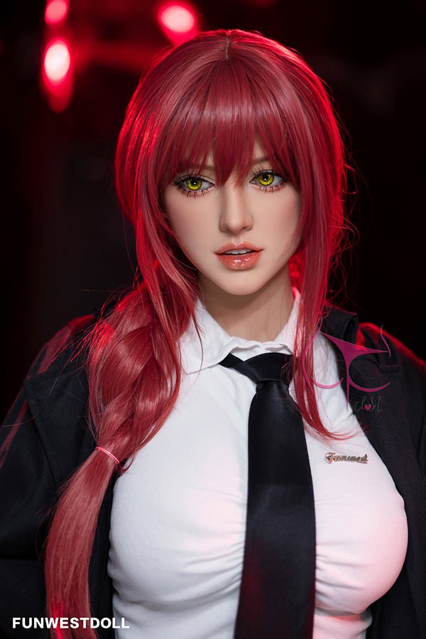 162cm/5ft4 F-cup Game Cosplay Makima | Nikke Goddess of Victory Anime Sex Doll - #035