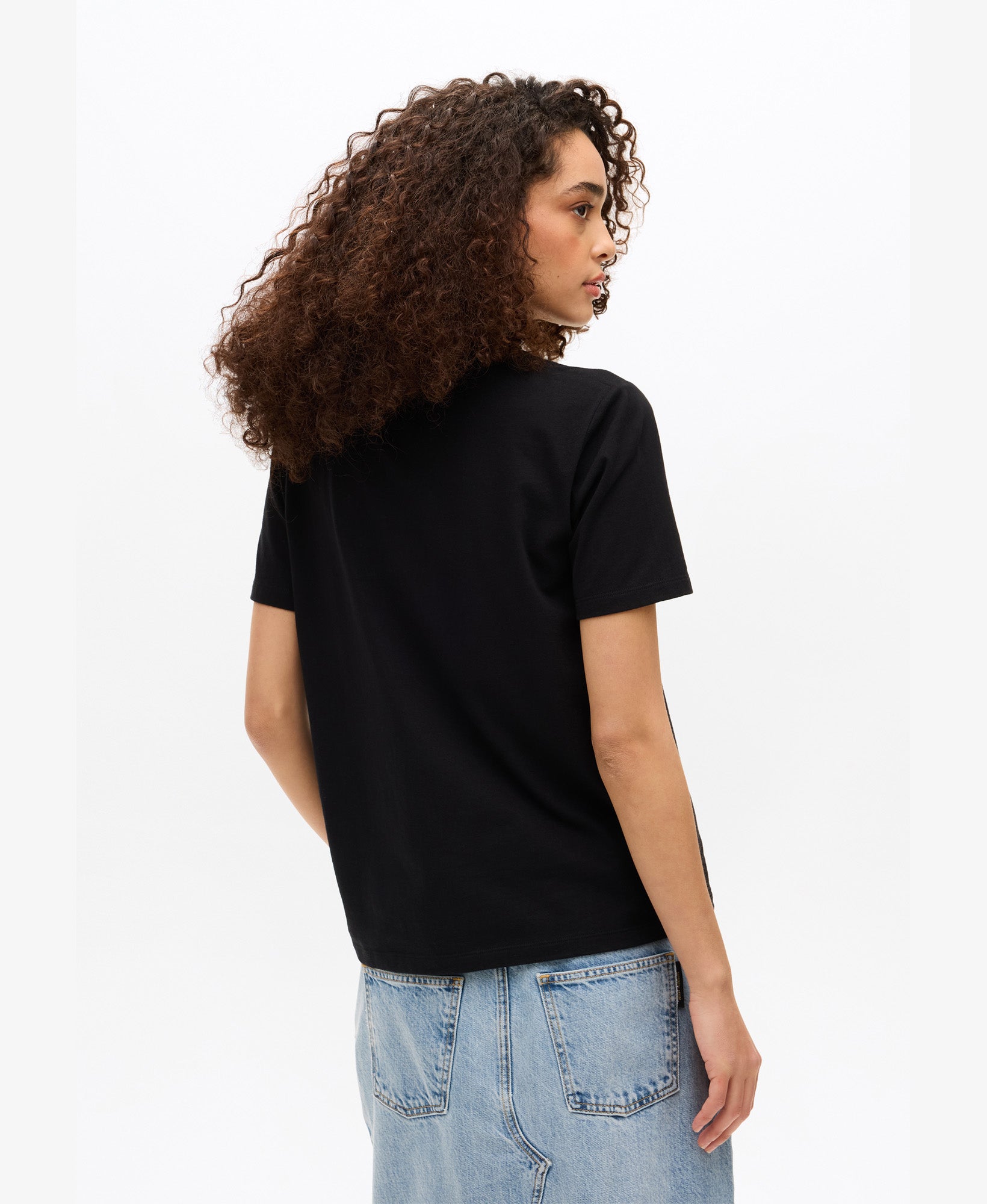 Venue Metallic Graphic Tee | Black