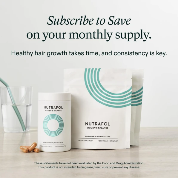 Nutrafol Women's Balance Hair Growth Supplements