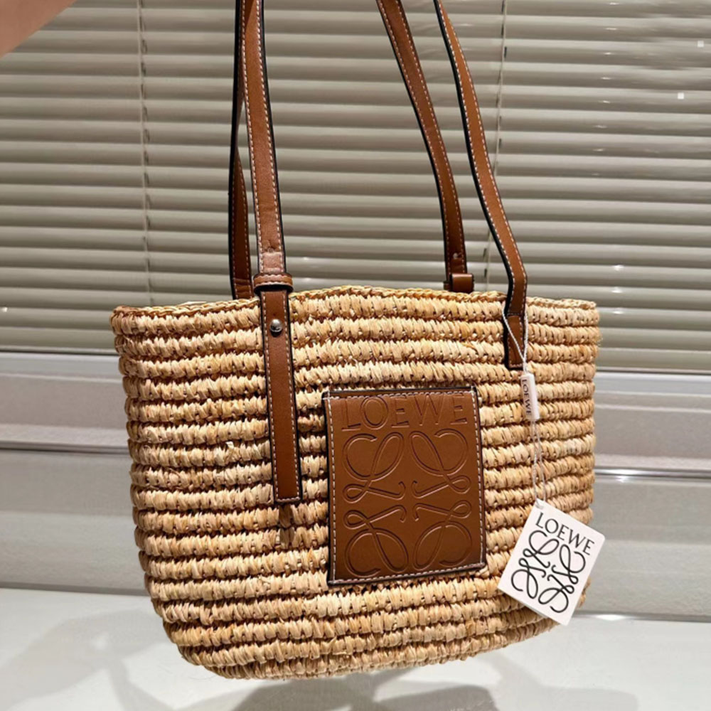 Loewe Basket Woven Square Tote(Replica)