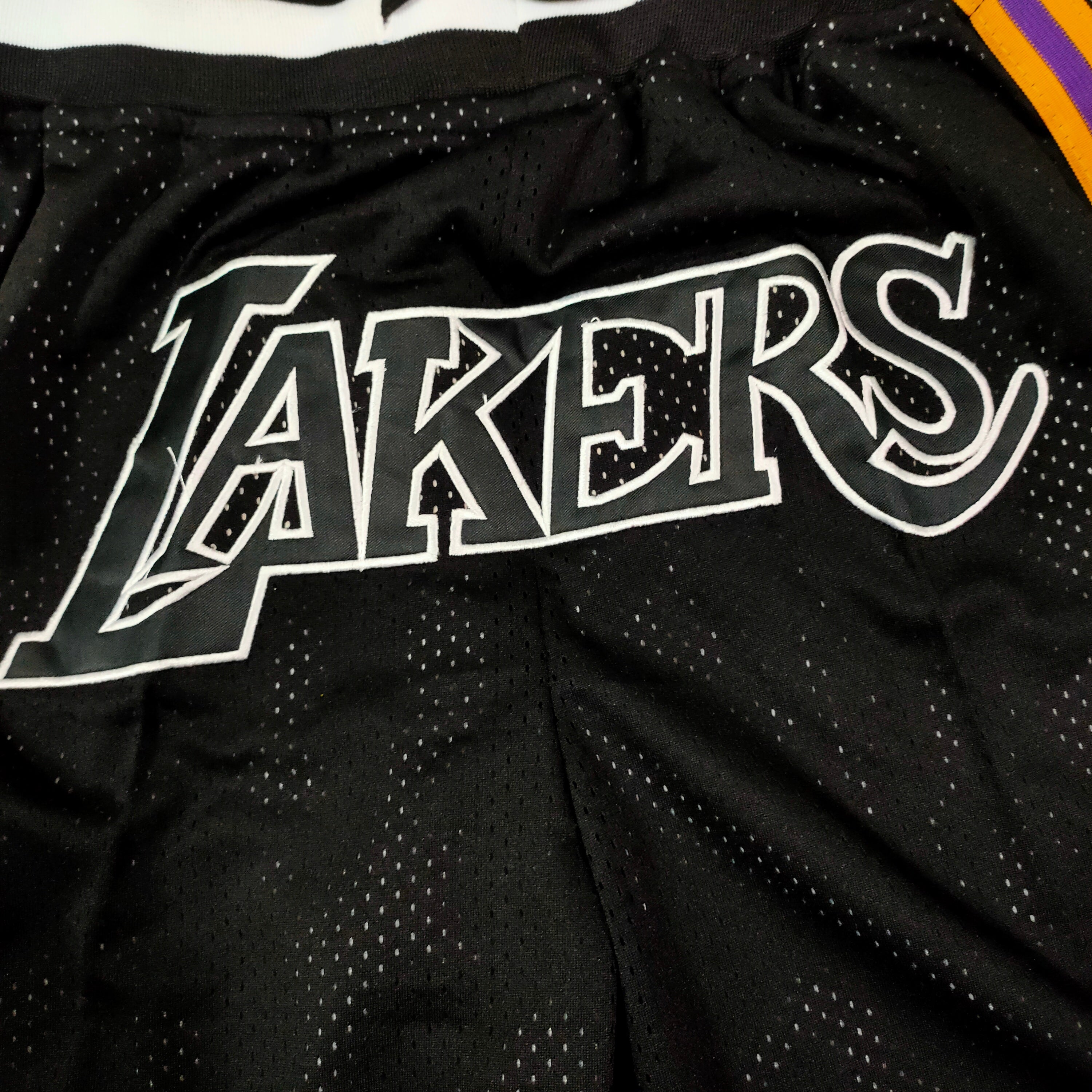 Los Angeles Lakers MVP black pocket pants