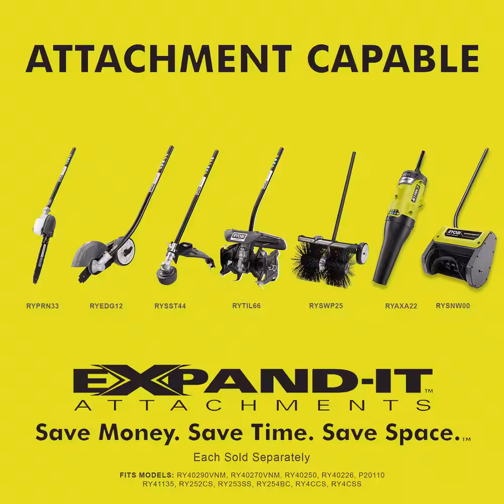Expand-It 8 in. Universal Straight Shaft Edger Attachment