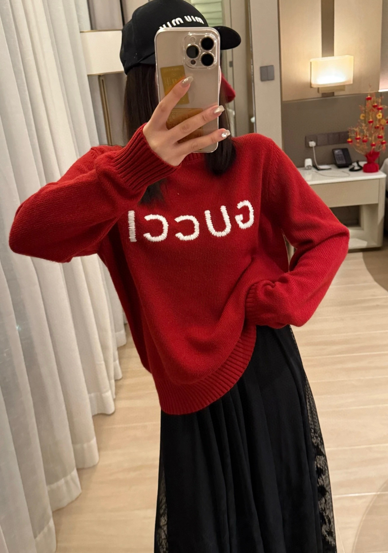 TOP GUCCI Sweater - Red
