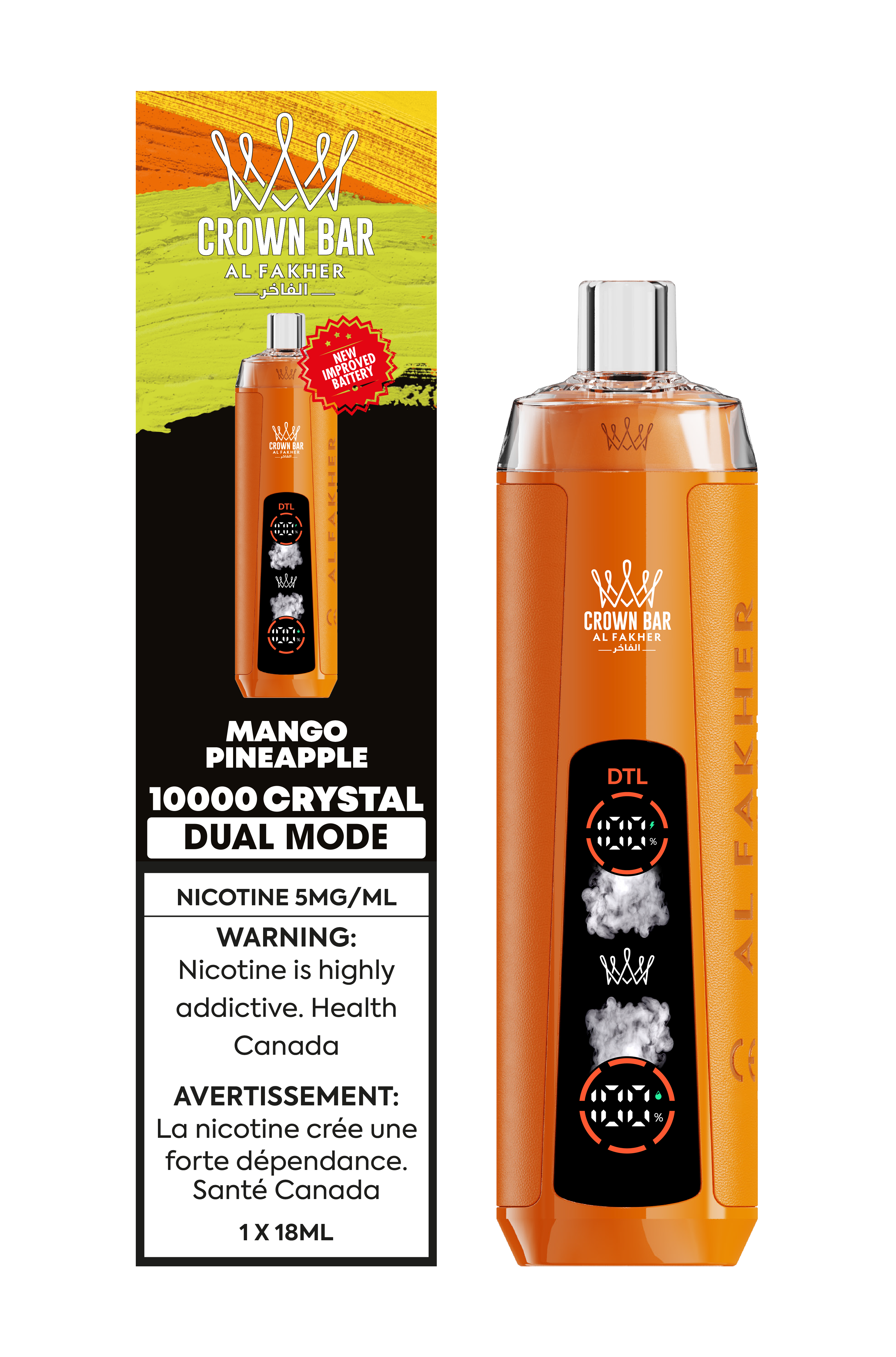 AL FAKHER 10000 CRYSTAL DUAL MODE