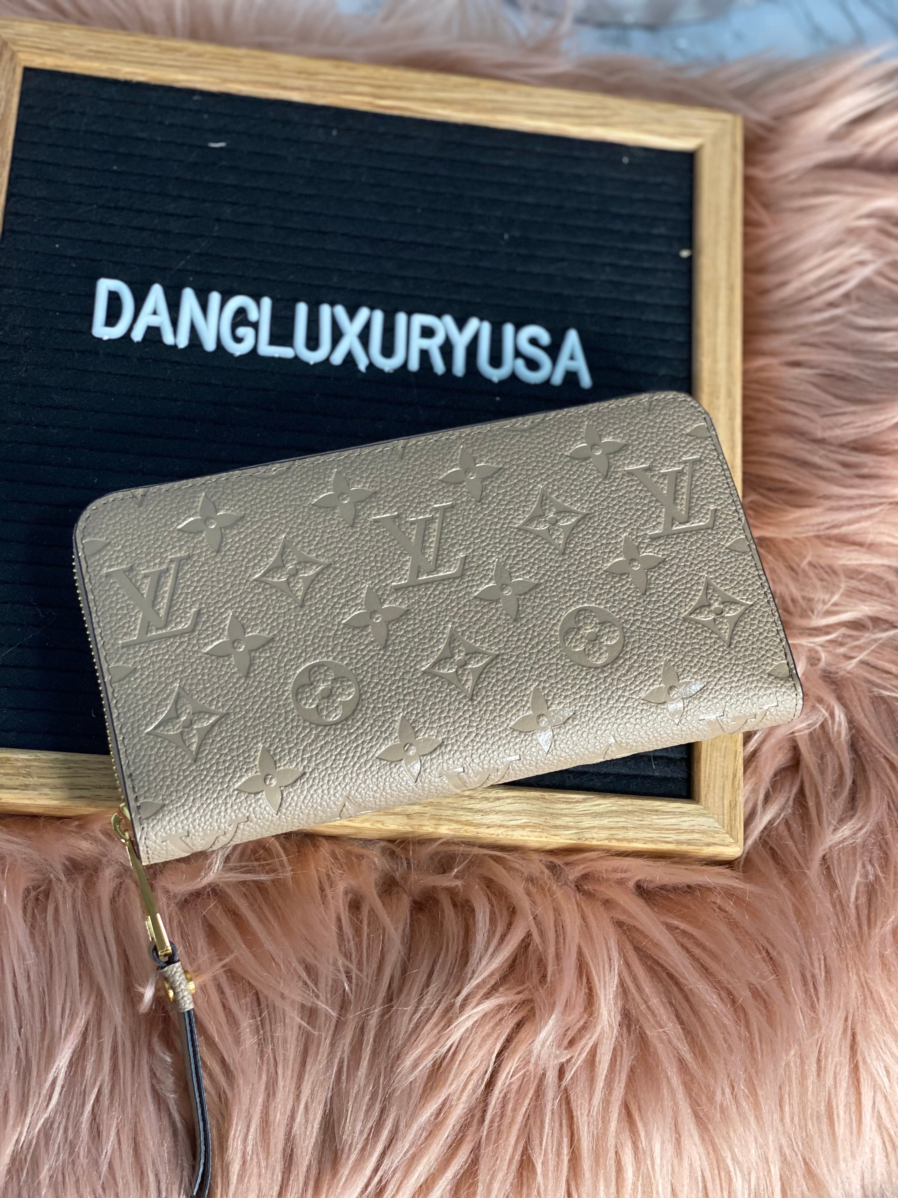 TOP Louis Vuitton LV LV Zippy Wallet Empreinte - Turtle Dove