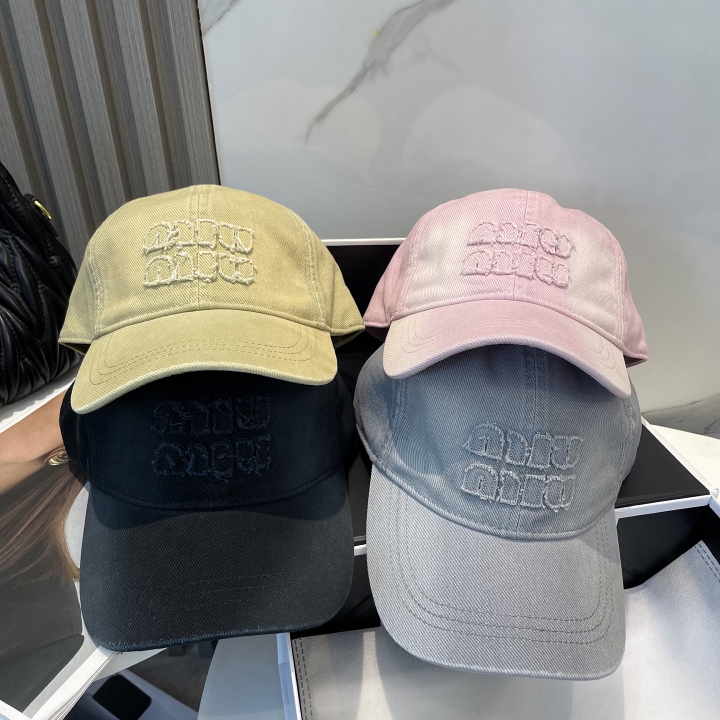 TOP Miu Miu Baseball Cap - 4 Colors