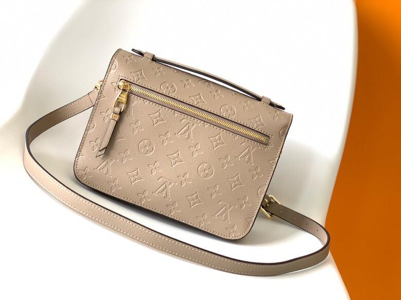 TOP Louis Vuitton LV Metis Empreinte Bag 25X19X7cm - Turtle Dove