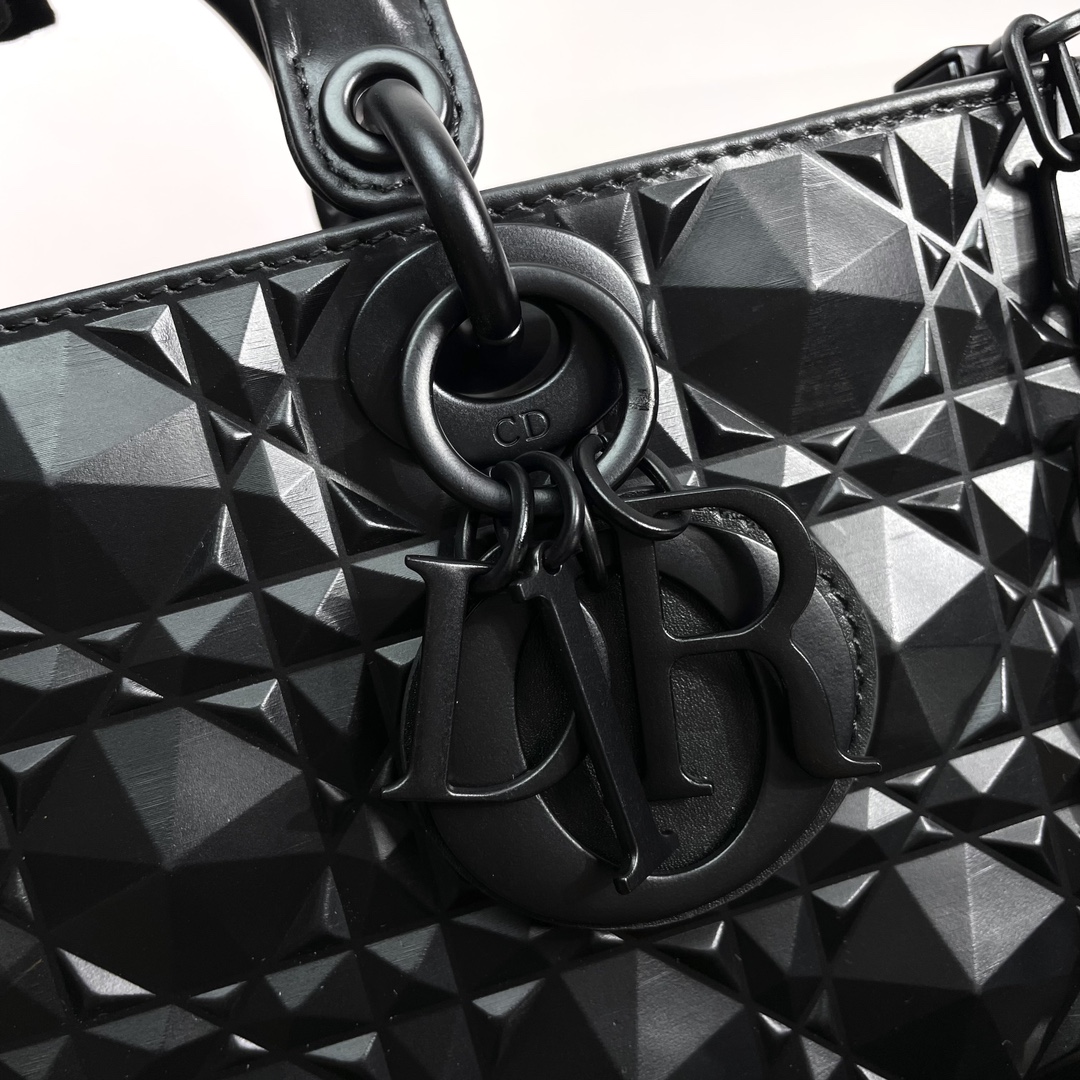 TOP Christian Dior Lady D-Joy Bag Diamonds Motif 26x6x14cm - 2 Color