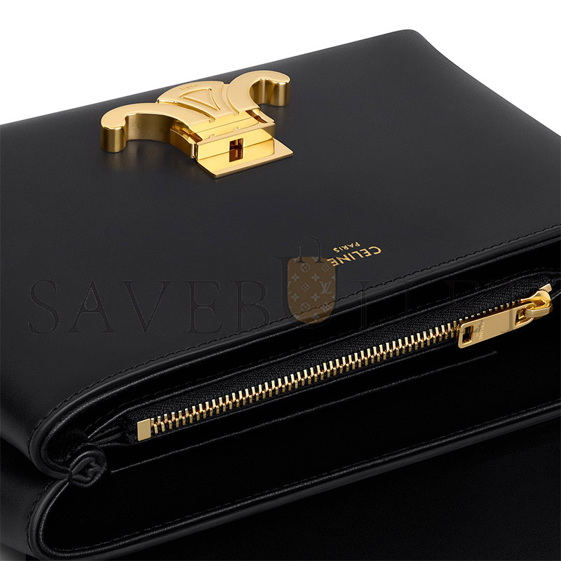 CELINE TEEN NINO BAG IN SMOOTH SATINATED CALFSKIN 118113GG2.38NO (20.5*13*8cm)