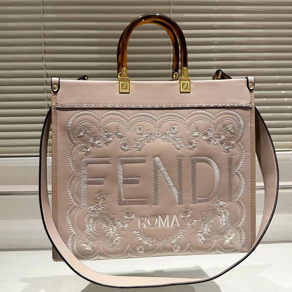 FENDI Sunshine Flower Embroidery Bag Medium(Replica)