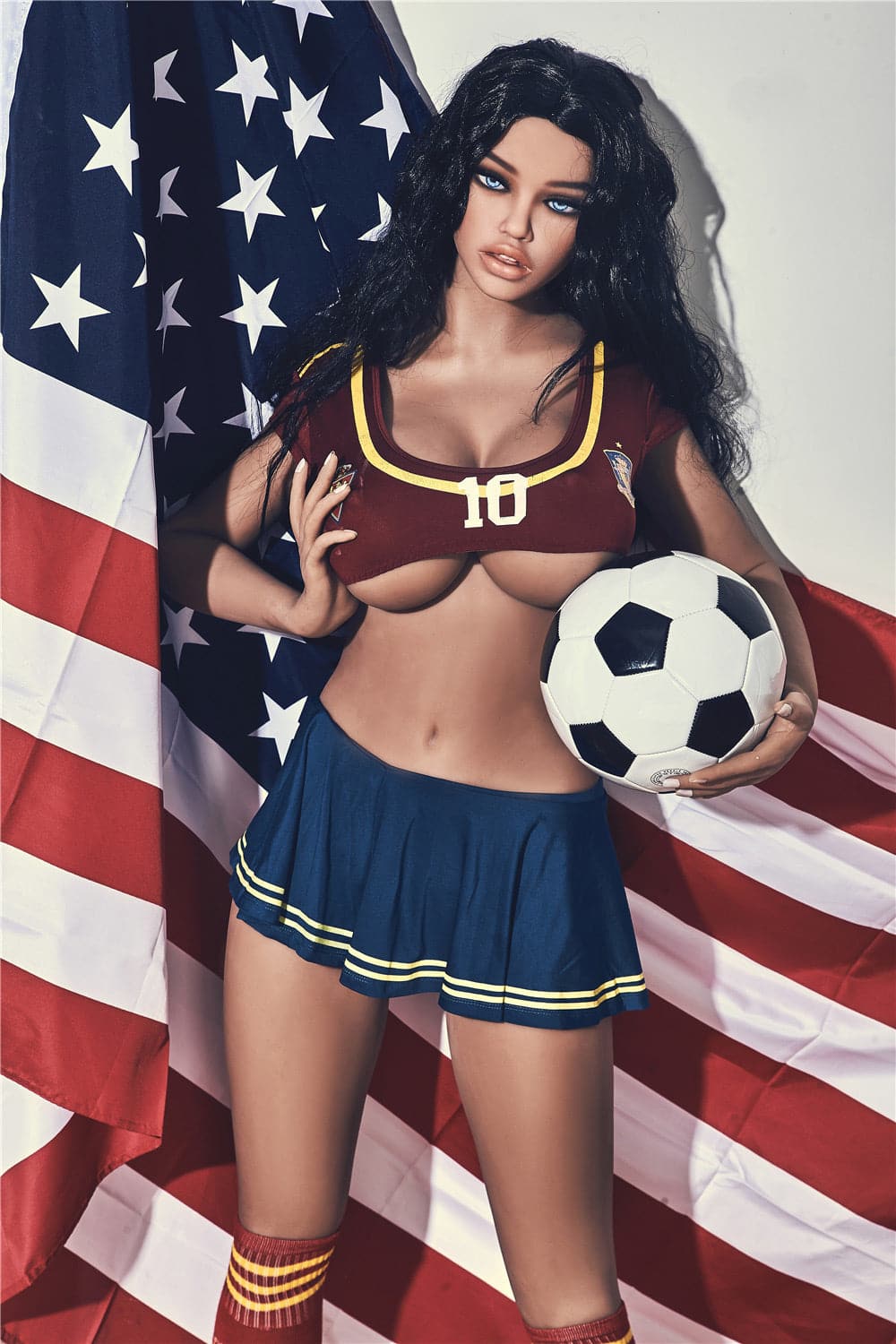 163cm/5ft4 C-Cup Super Sexy Cheerleader Sex Doll with #56 Head - Jane