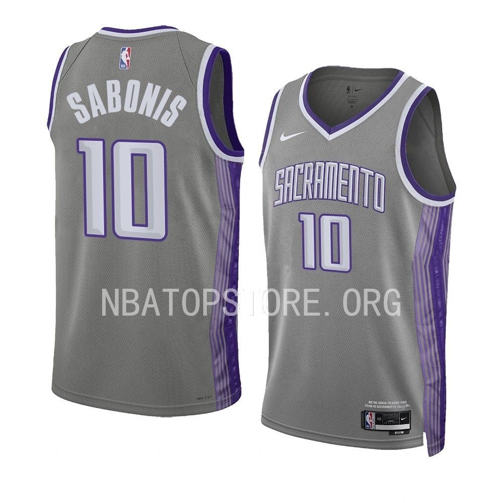 Domantas Sabonis Sacramento Kings 2022-23 City Edition Jersey