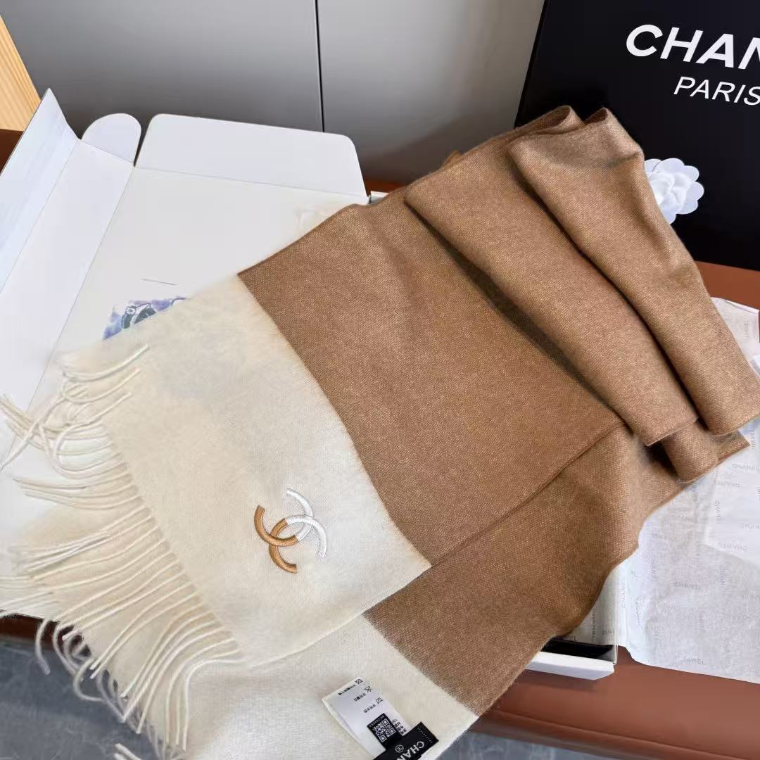 Chanel Cashmere ripple scarf (Replica)