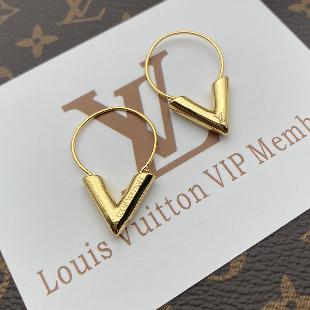 TOP Louis Vuitton LV LV Volt Earrings