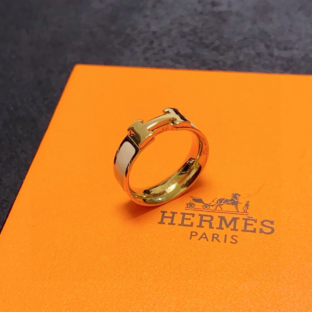 TOP HERMES Ring - Yellow Gold