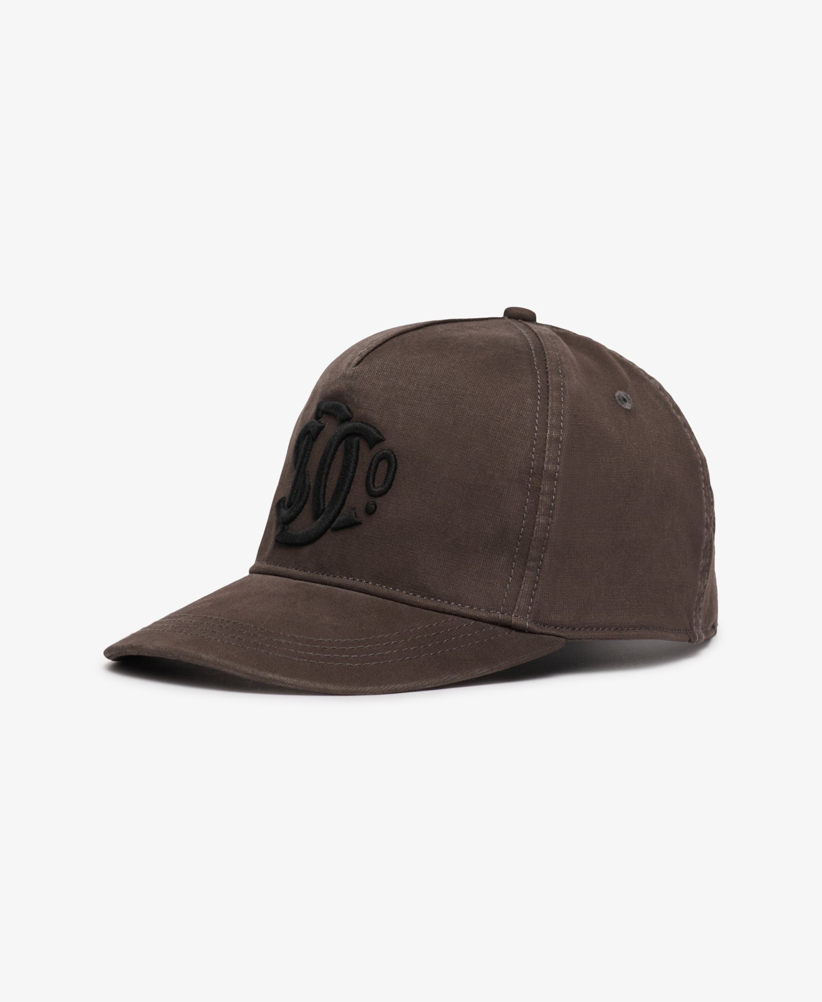 Merchant Monogram Trucker Cap | Vintage Black