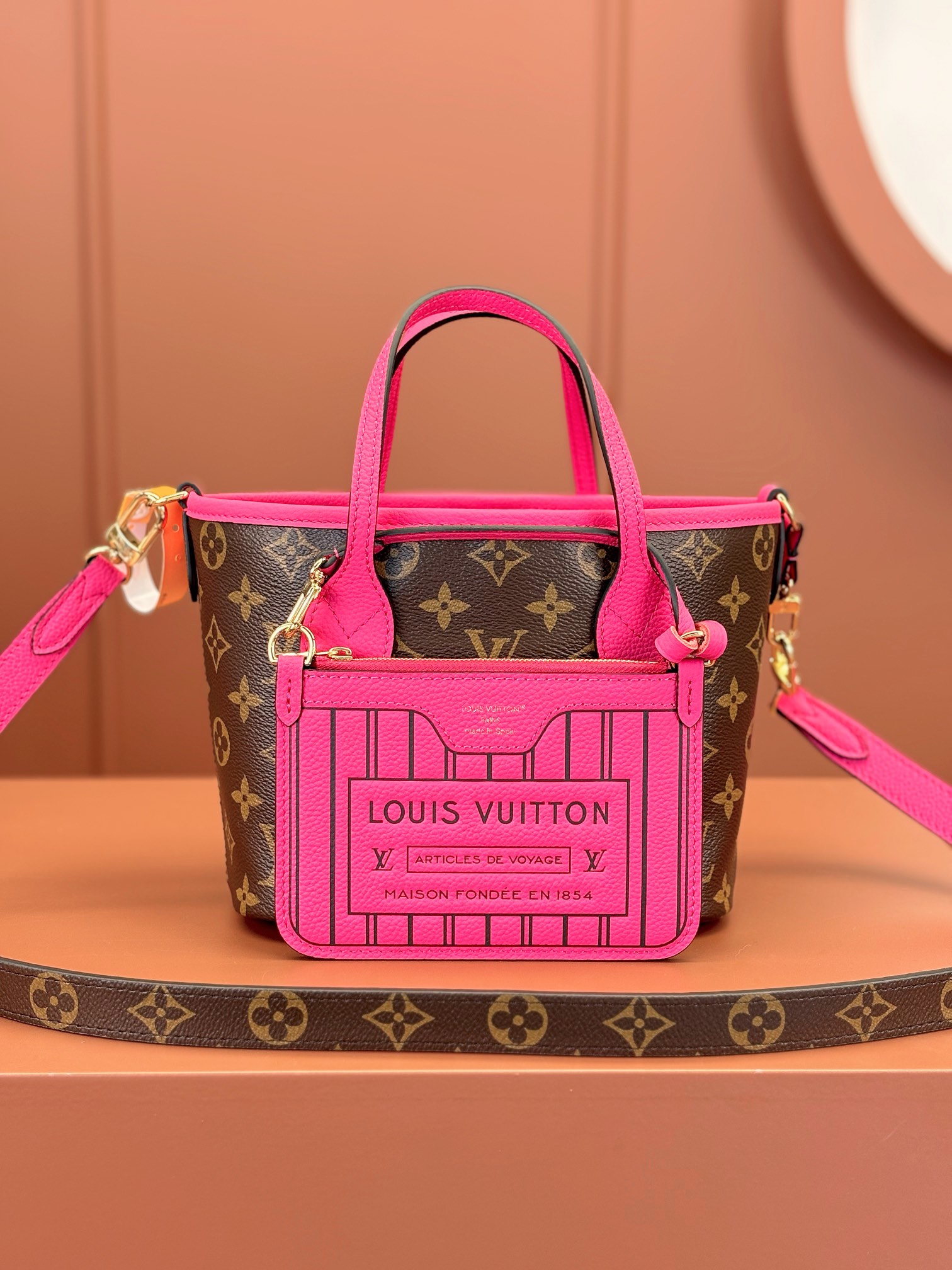 TOP Louis Vuitton LV  Neverful INSIDE OUT BB Bag 24x14x9cm - 4 Colors