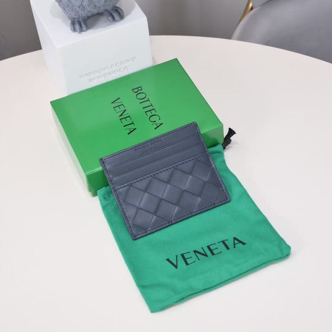 Bottega Veneta Intrecciato Credit Card Case (Replica)