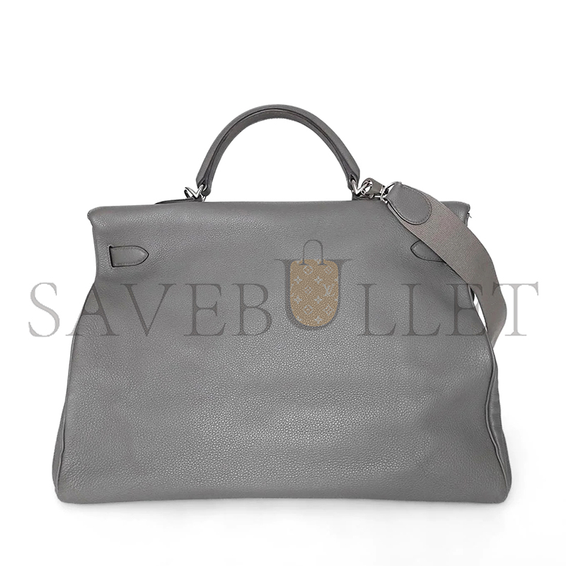 HERMES KELLY 50 VOYAGE ARDOISE CLéMENCE 1021543 (50*35*25cm)