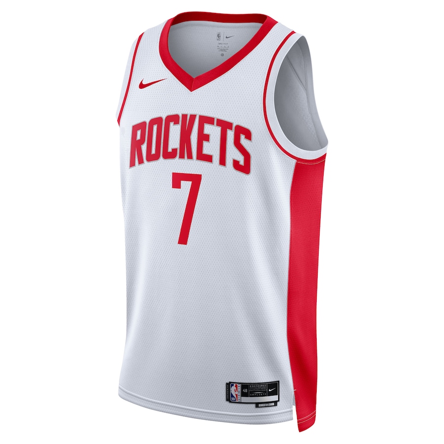 Houston Rockets Kevin Durant White Jersey