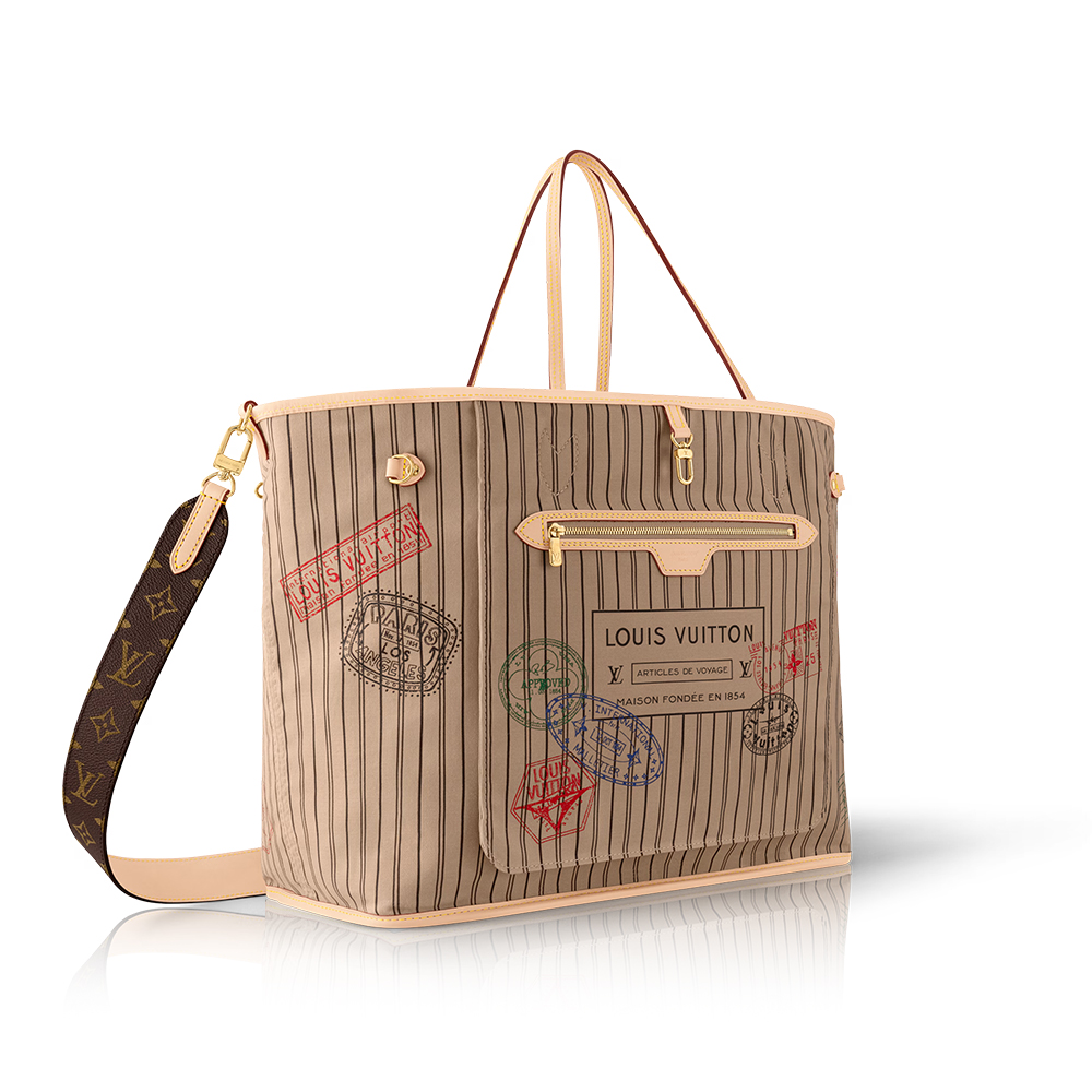 Louis Vuitton Neverfull Bandoulière Inside Out (10A Mirror Version)