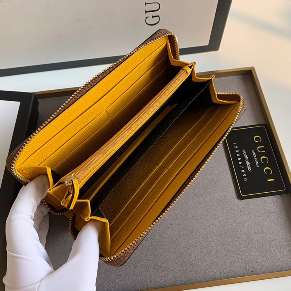 Gucci Unisex Ophidia&Tiger Head Wallet（Replica）