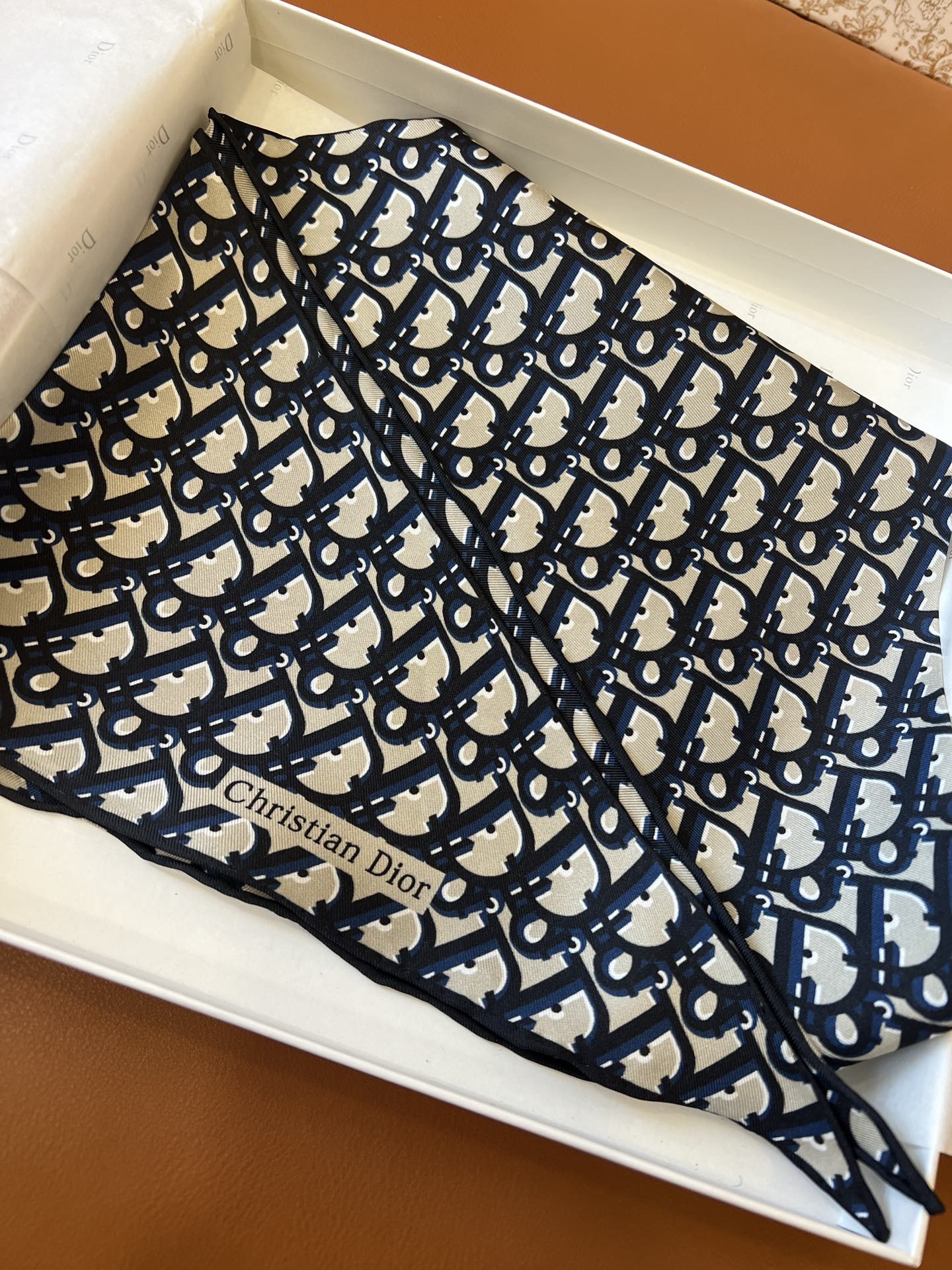 TOP Christian Dior Letter Scarf 35x110cm - 2 Colors