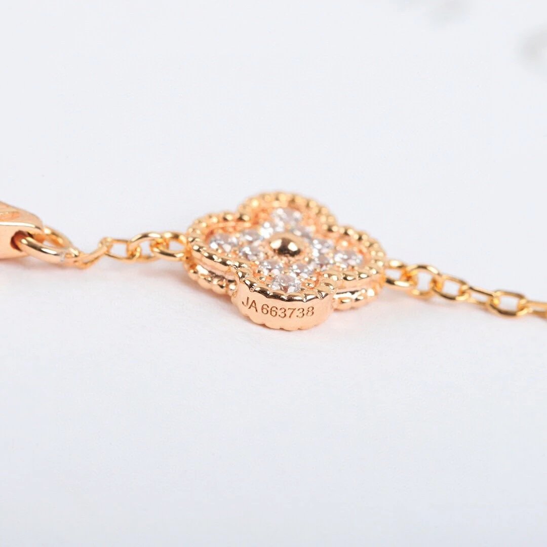 Van Cleef&Arpels VCA alhambra Bracelet mini diamond