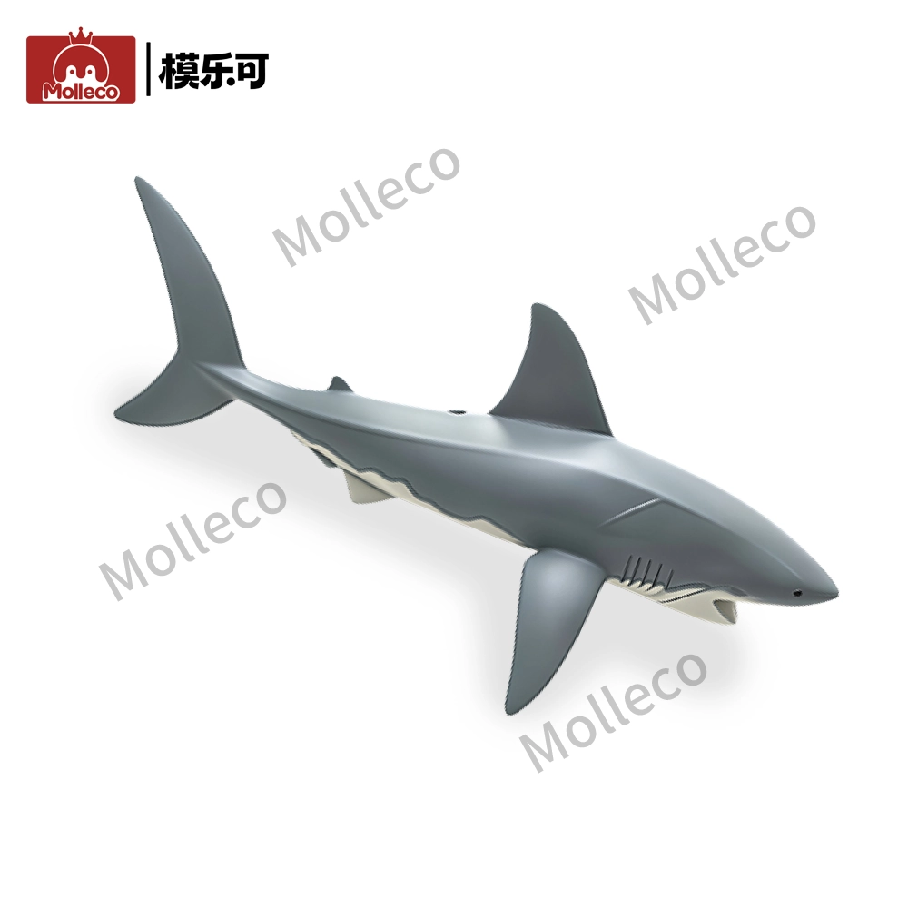 Molleco Marine  Animal Figure Toys for Kids and Children Shark CP023-2