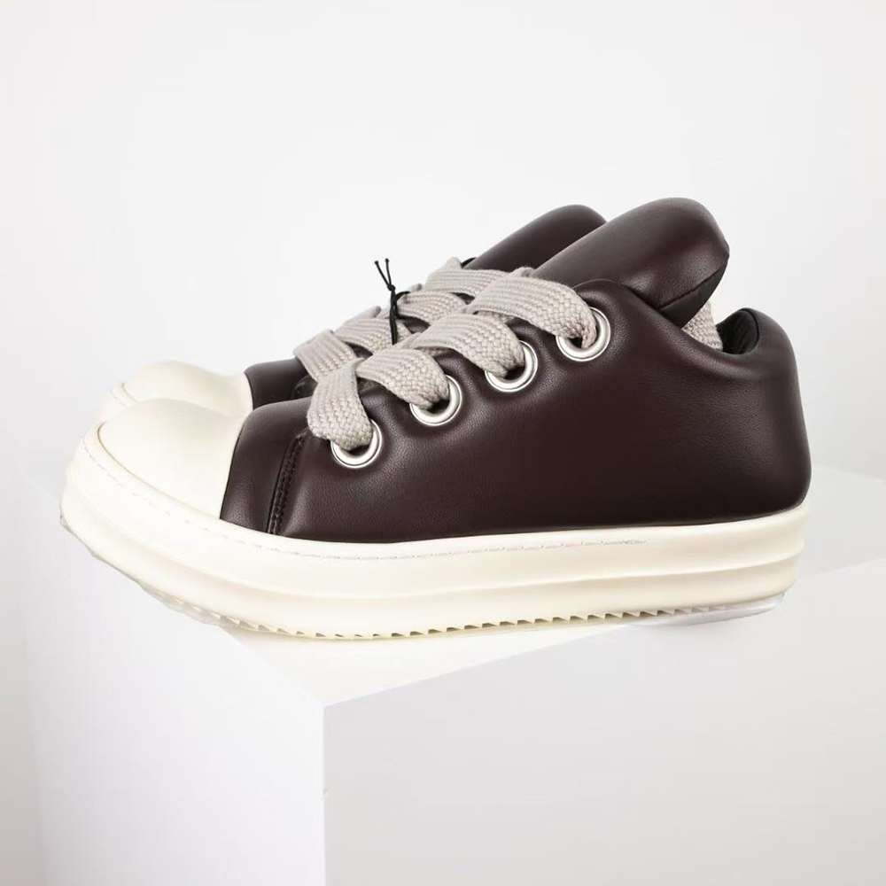 Rick Owens Rick Owens Ss25 Hollywood Jumbolace Low Sneaks (Replica)