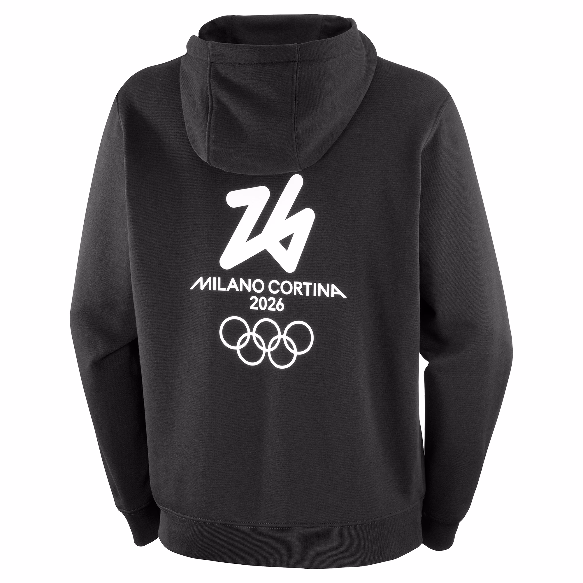 Milano Cortina 2026 Olympics Salomon Logo Graphic Hoodie - Unisex - Black