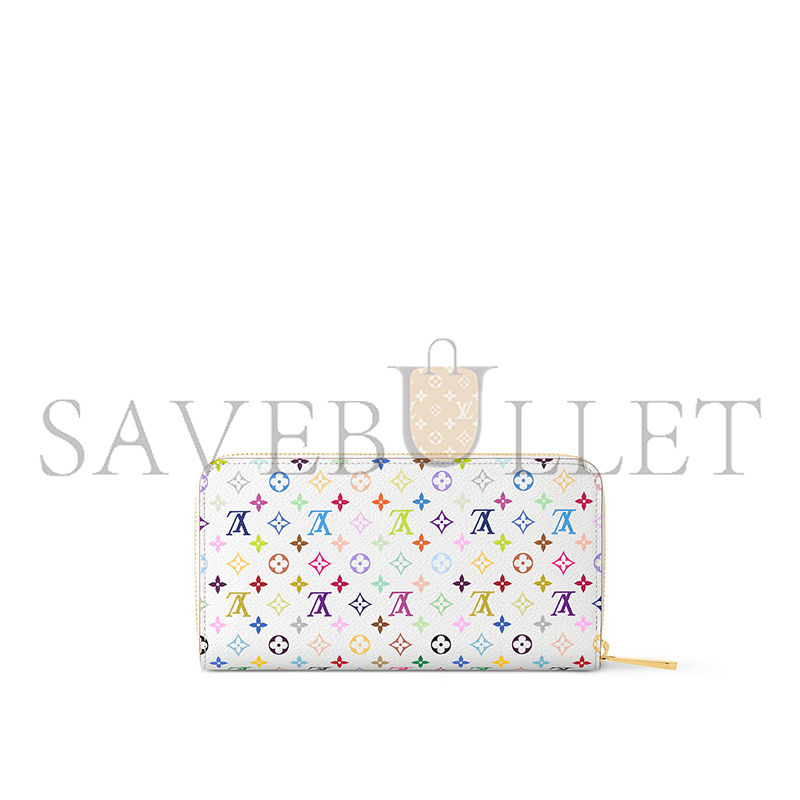 LOUIS VUITTON MURAKAMI LV X TM ZIPPY WALLET M13922 (19.5*10.5*2.5cm)