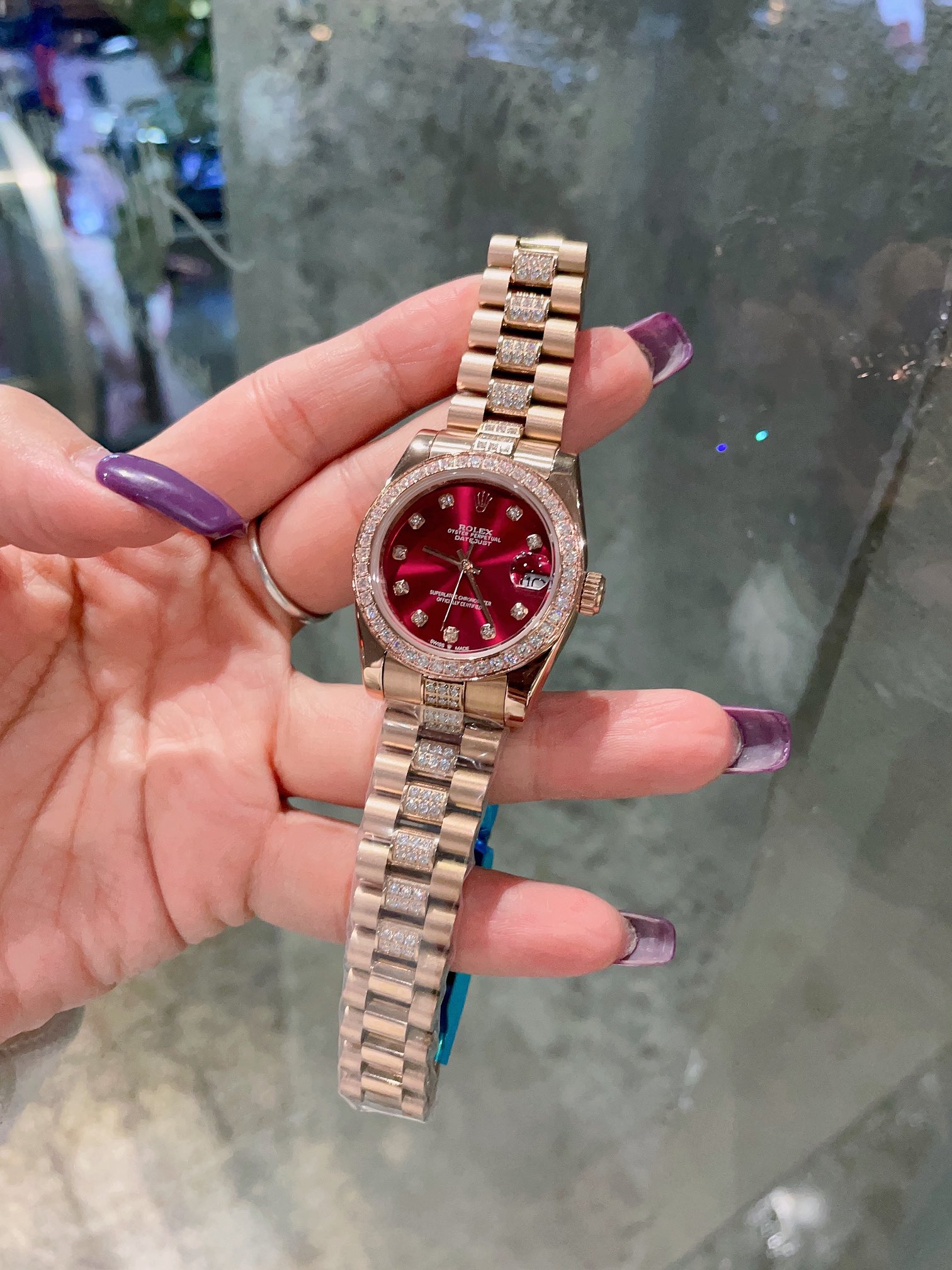 TOP ROLEX Rolex Watch 31mm  - Gold