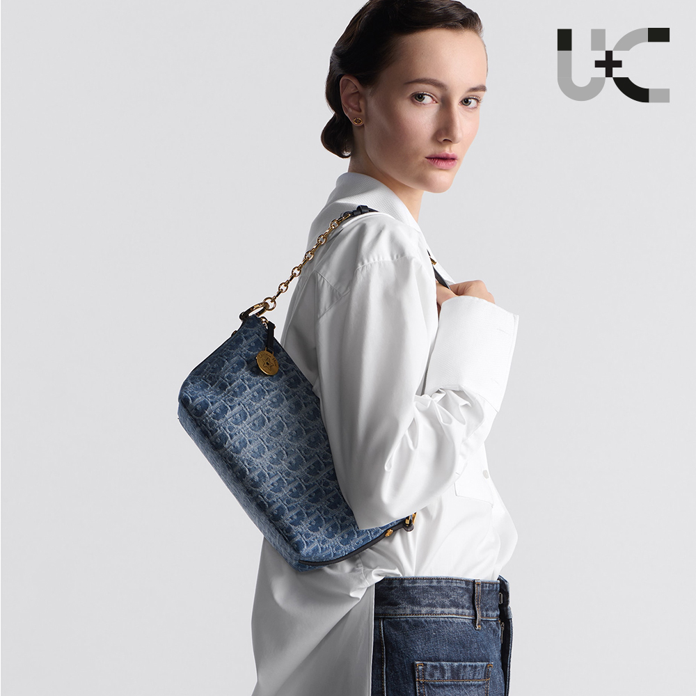 Dior Oblique Star Hobo Denim Bag（10A Mirror Version）