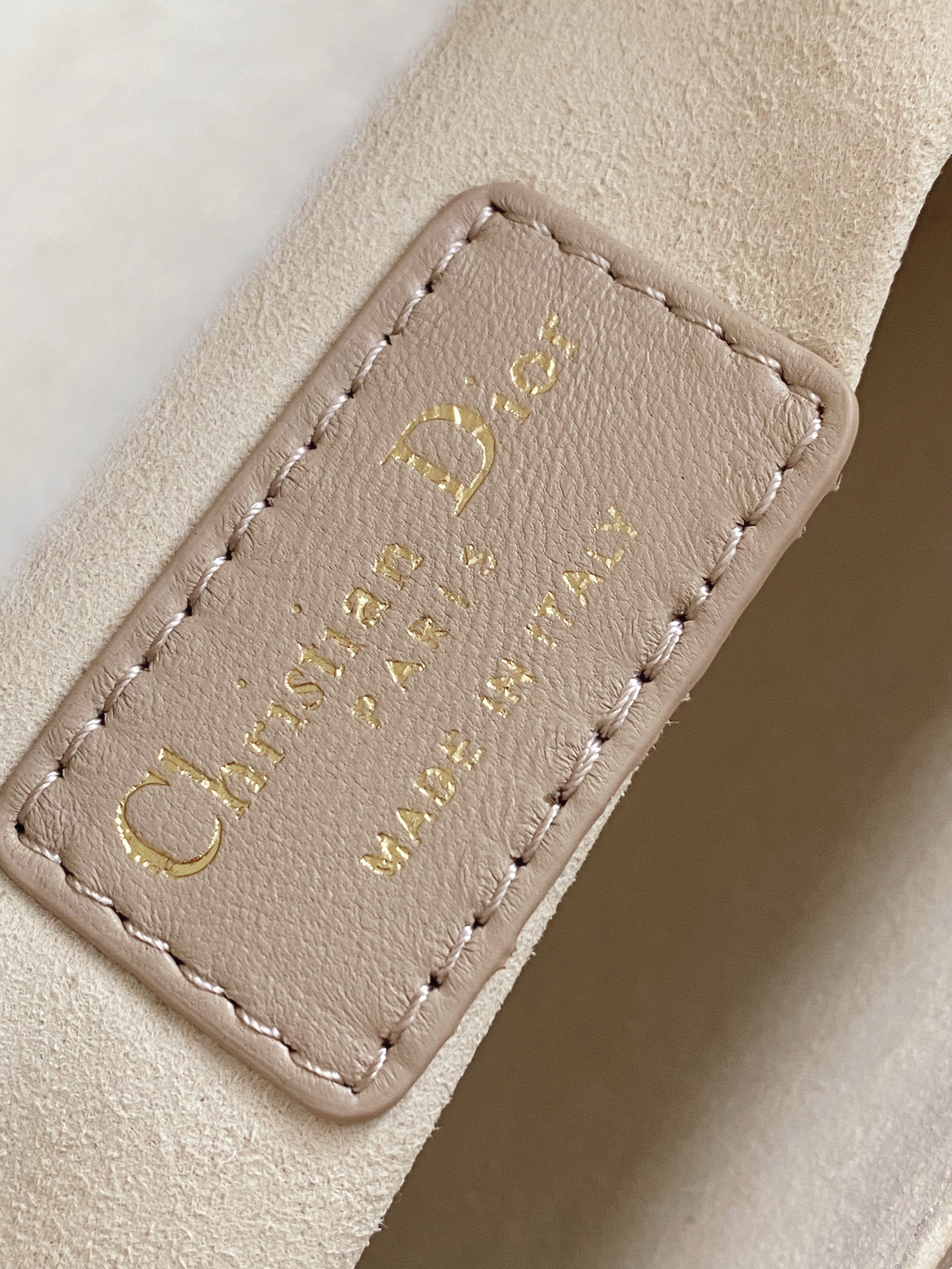 TOP Christian Dior Lady Christian Dior Bag ABC - Beige