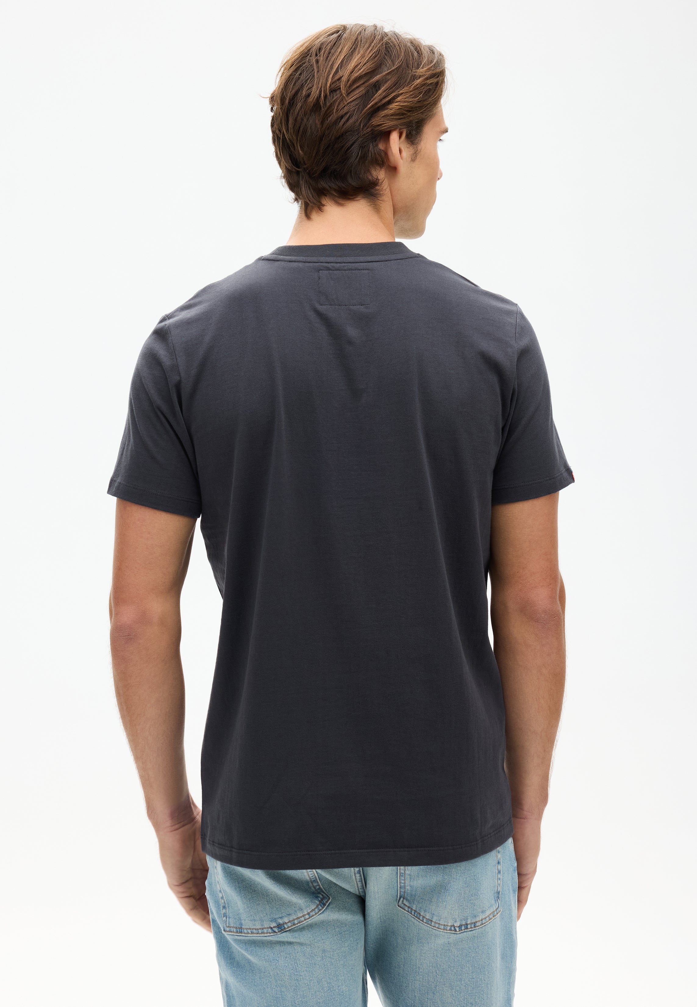 Workwear Embossed Tee | Blackboard