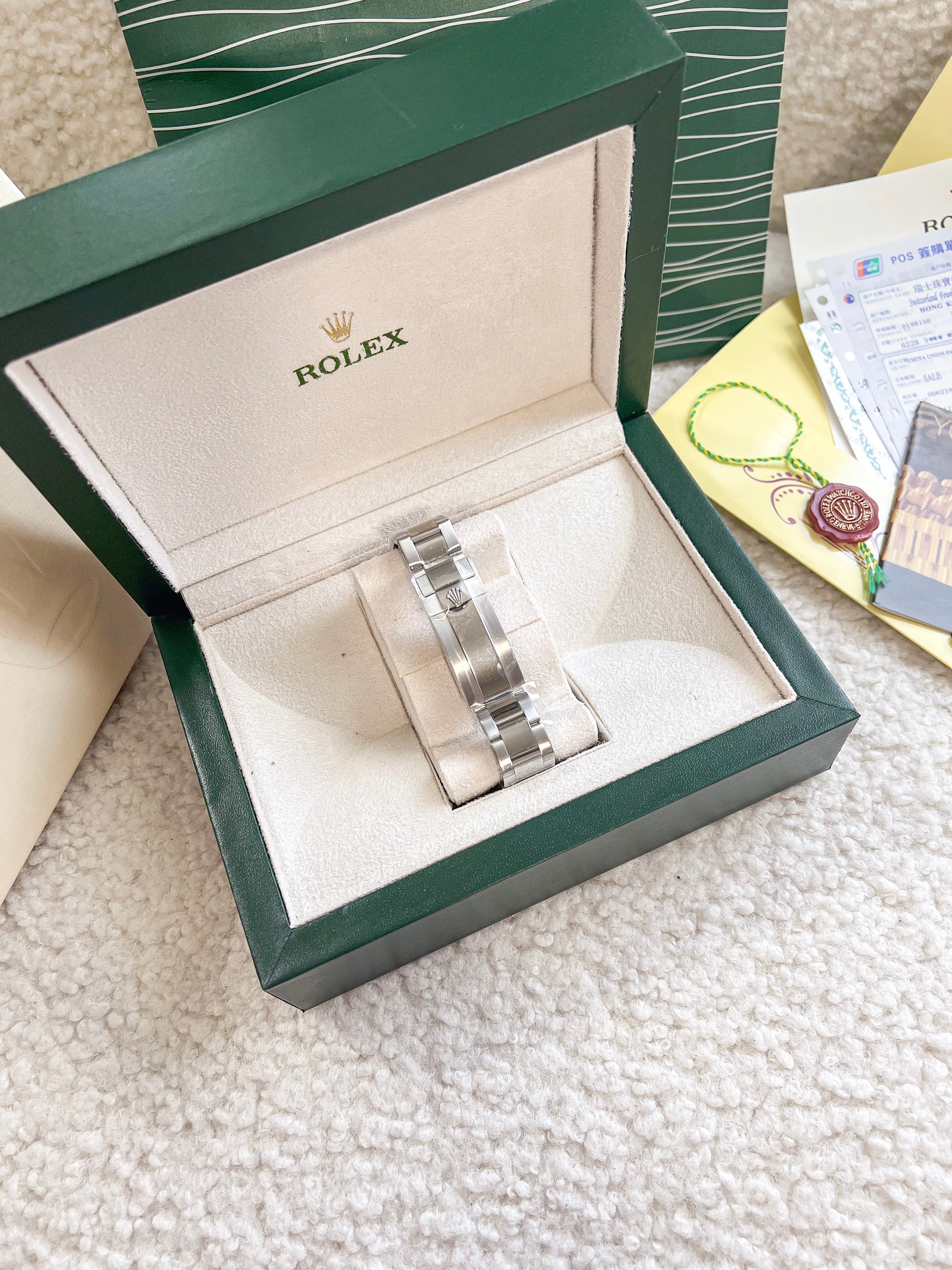 TOP ROLEX Daytona Chronograph White Dial - Silver