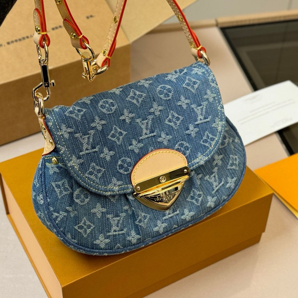Louis Vuitton LV Sunset Denim Handbag(Replica)