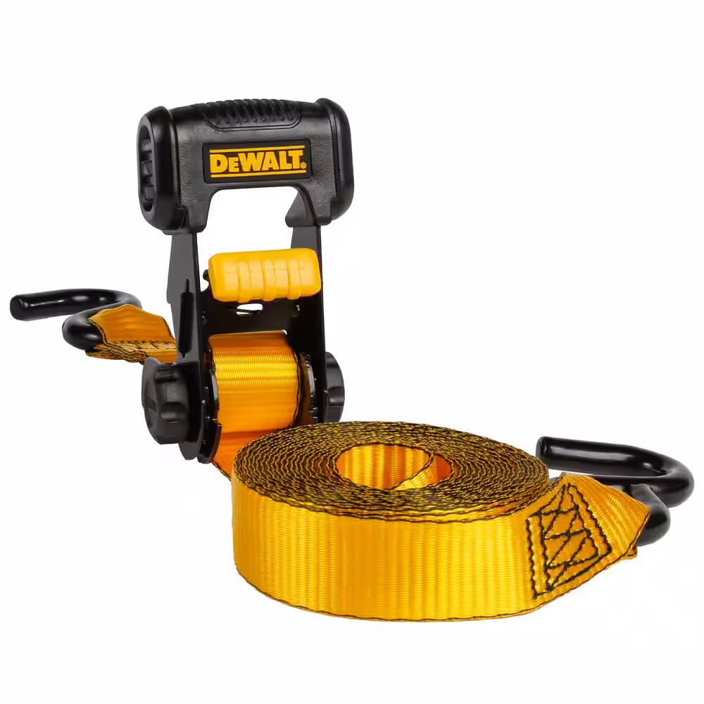 1.25 in. x 16 ft. Ratchet Tie-Down Straps 3000 lbs. Break Strength (4-Pack)