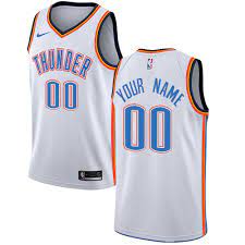 Custom Oklahoma City Thunder AUTHENTIC Jersey