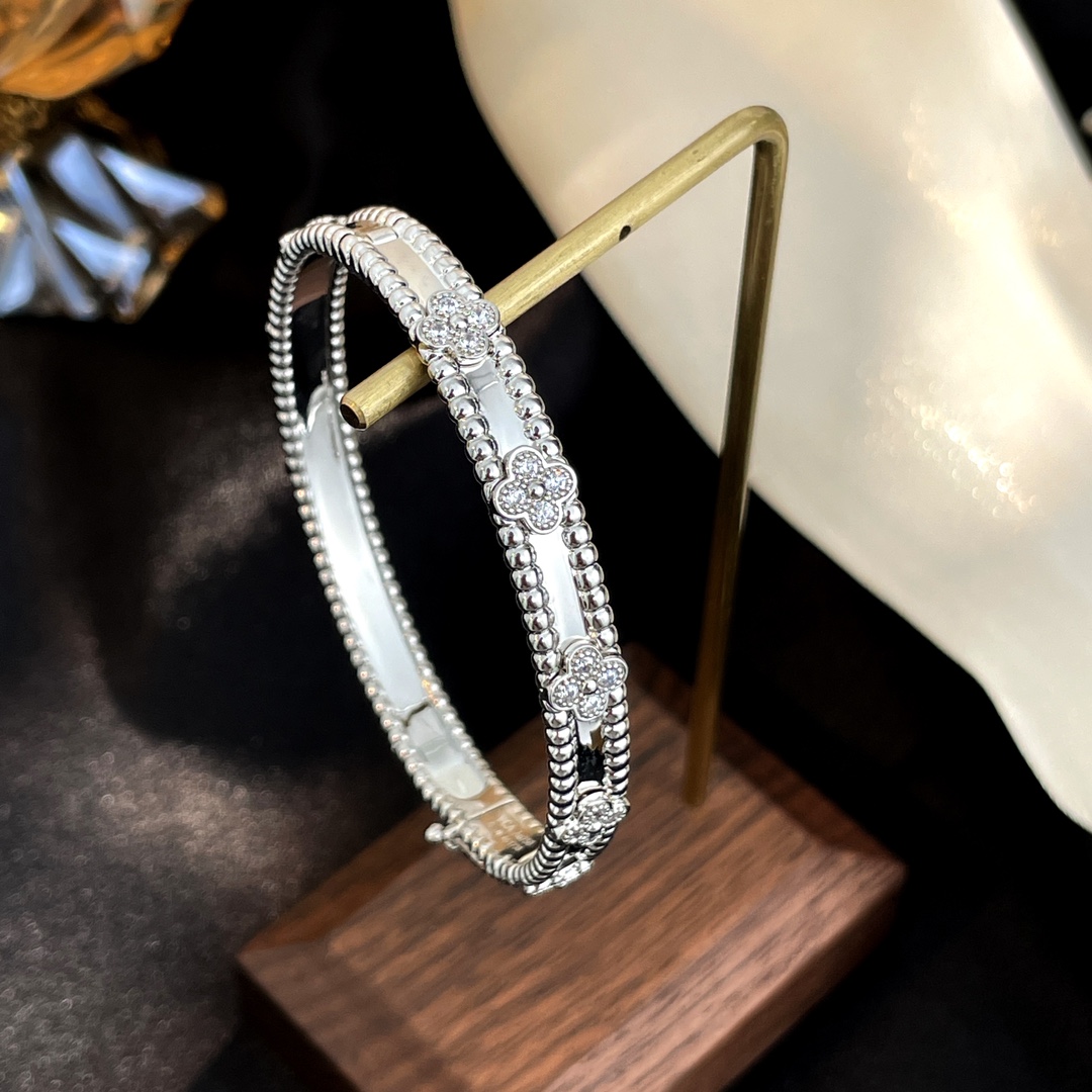 TOP Van Cleef & Arpels Narrow Kaleidoscope Bracelet - Gold