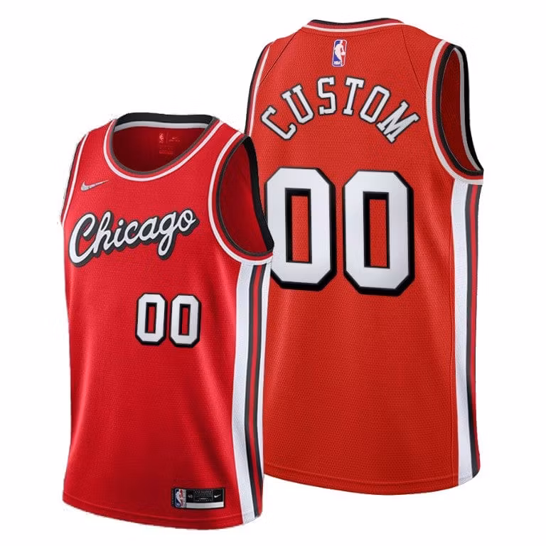 Custom Chicago Bulls 2021-22 City Edition Jersey