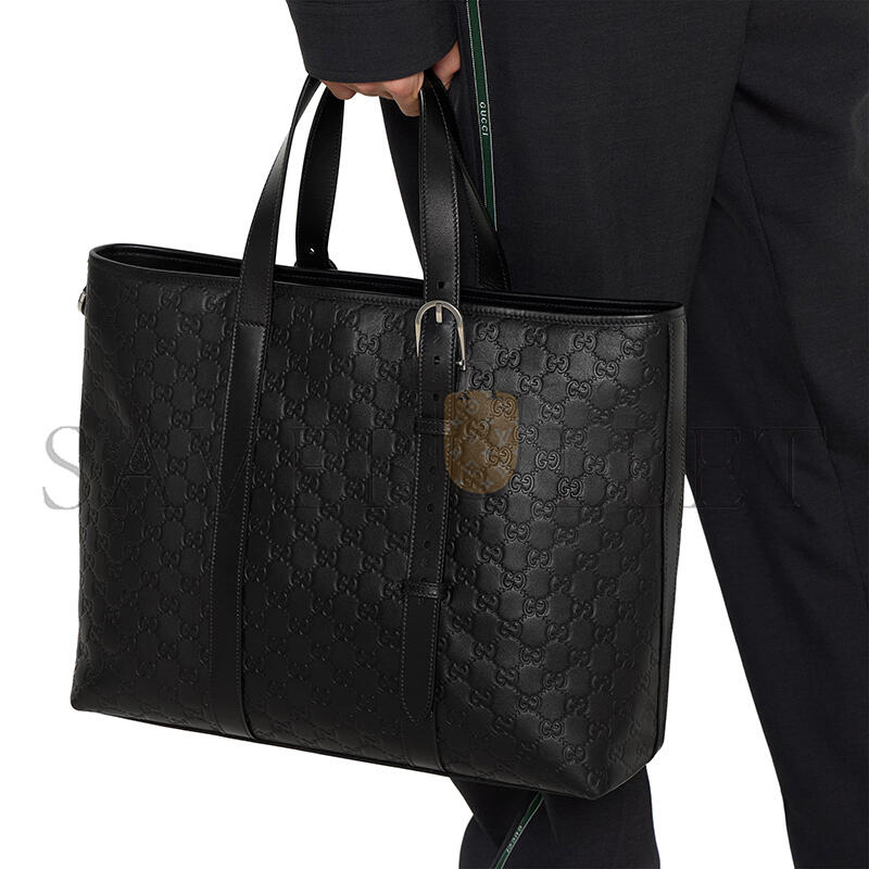 GUCCI GG EMBLEM LARGE TOTE BAG 850218 (38*32*16.5cm)