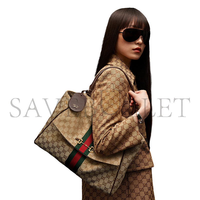 GUCCI PAPARAZZO LARGE TOP HANDLE BAG 875019 (37*29*13cm)