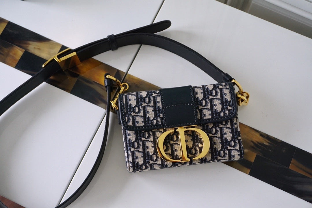 Top Christian Dior 30 Montaigne Box Bag - Black