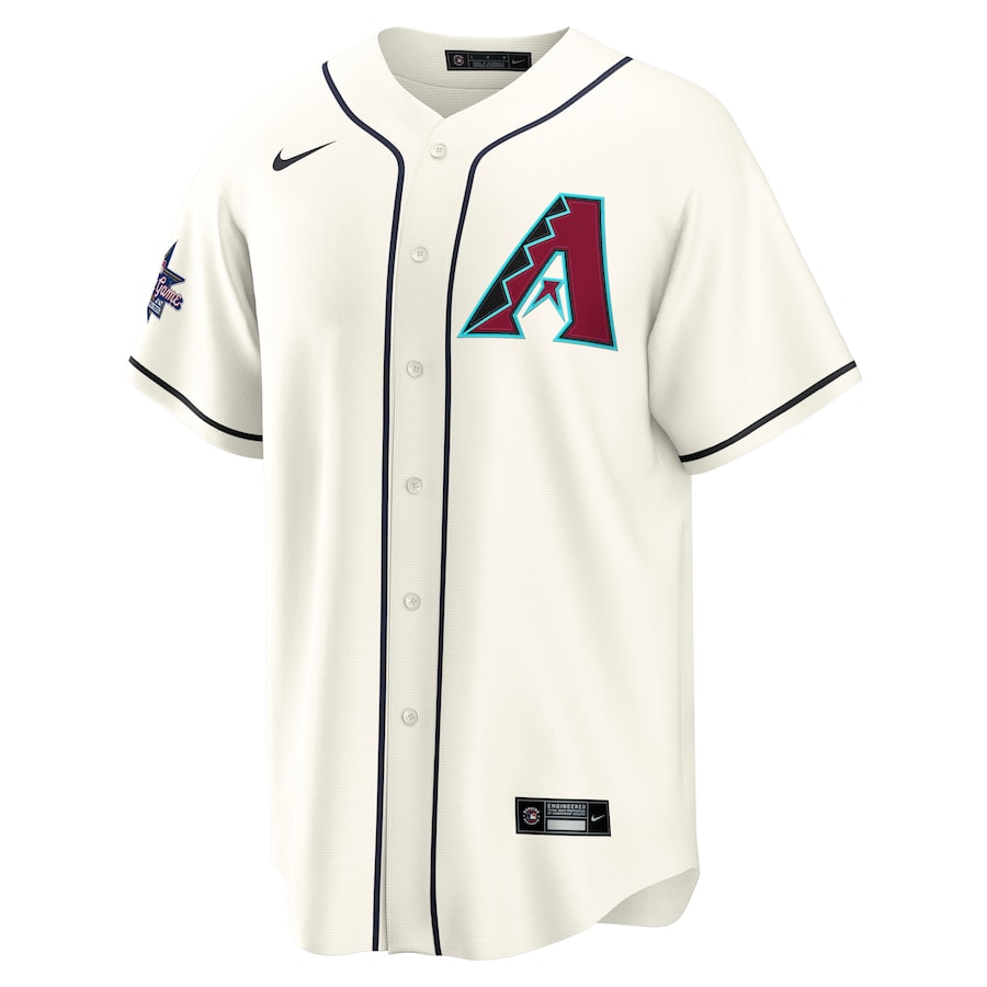 Men's Arizona Diamondbacks Ketel Marte  Cream 2025 MLB All-Star Game Home Replica Player Jersey