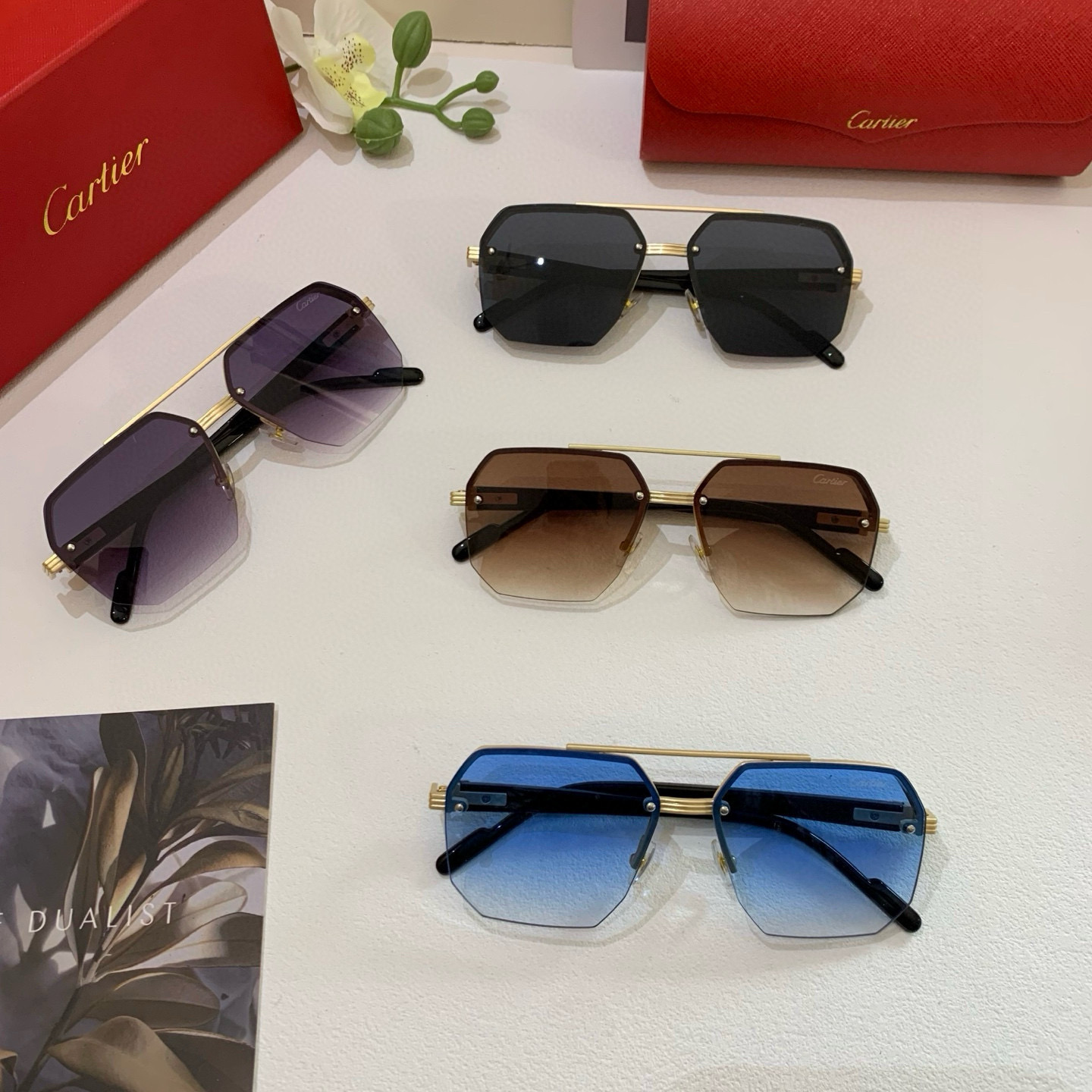 TOP Cartier Sunglasses - 4 Color