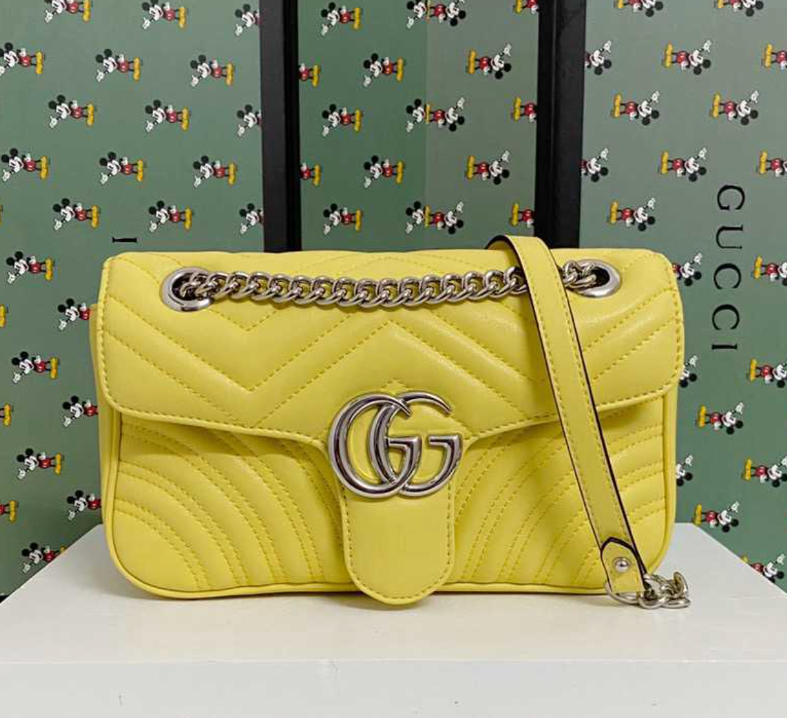 Gucci GG Marmont -Silver buckle(Replica)