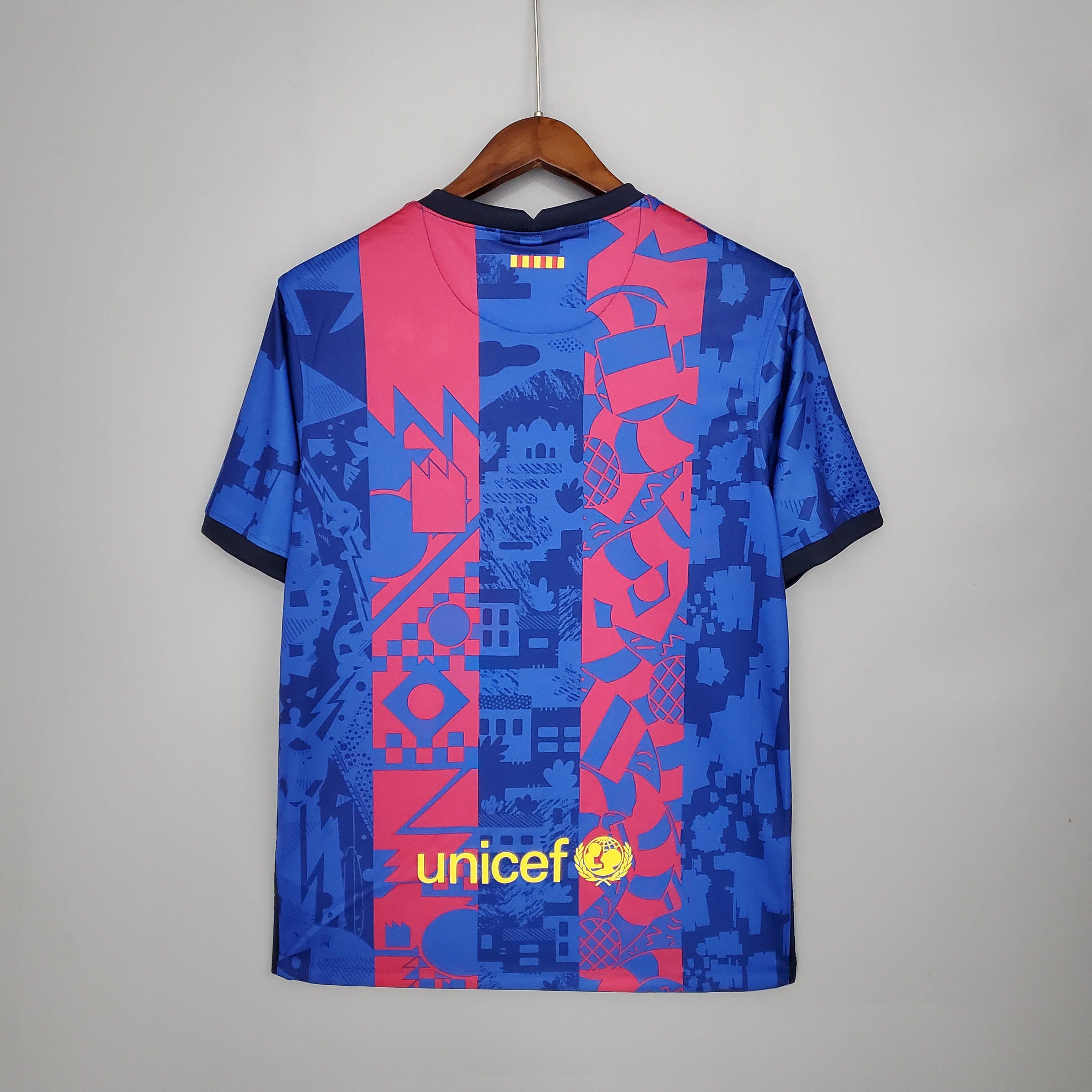 Barcelona Football Shirt 2021 / 2022 1:1 Thai Quality Third Away